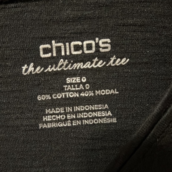 3/4 sleeve T-shirt long tail. - Picture 2 of 5